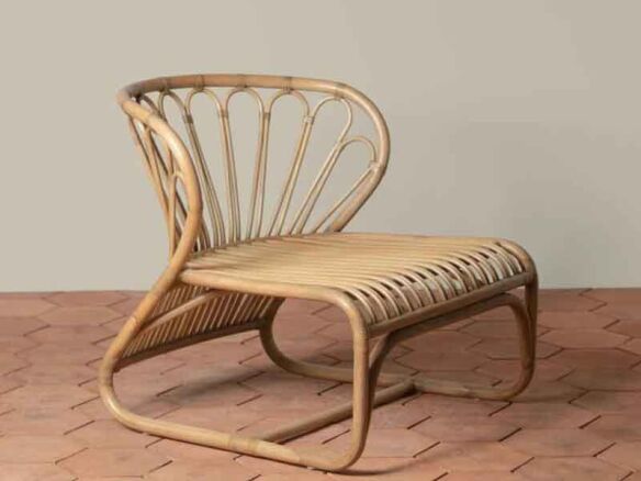 Coste Rattan Lounge Chair